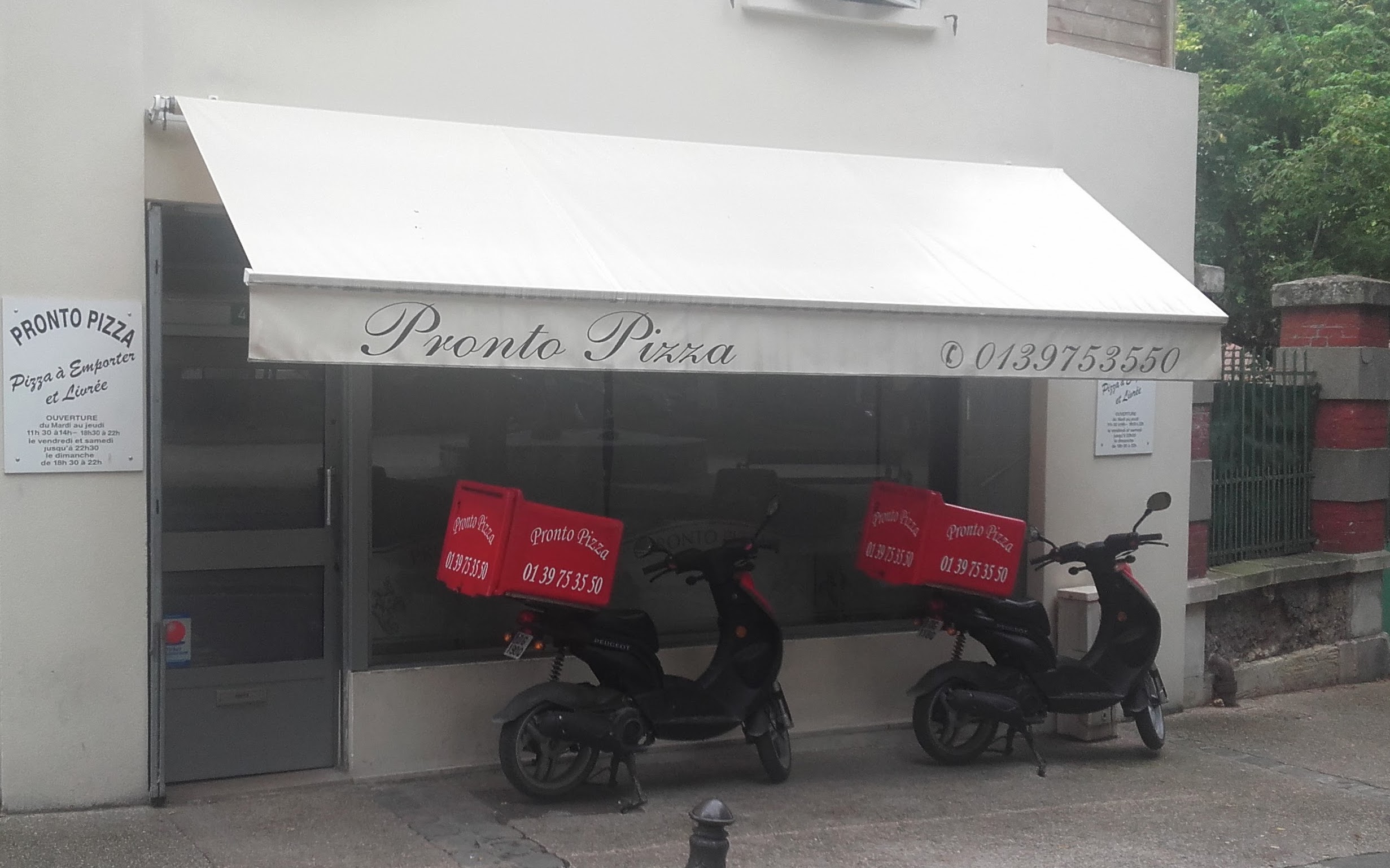 Pronto Pizza dans le centre ville de Villennes sur Seine